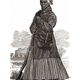 Woodcutting of Harriet Tubman from Scenes in the Life of Harriet Tubman by S. Bradford